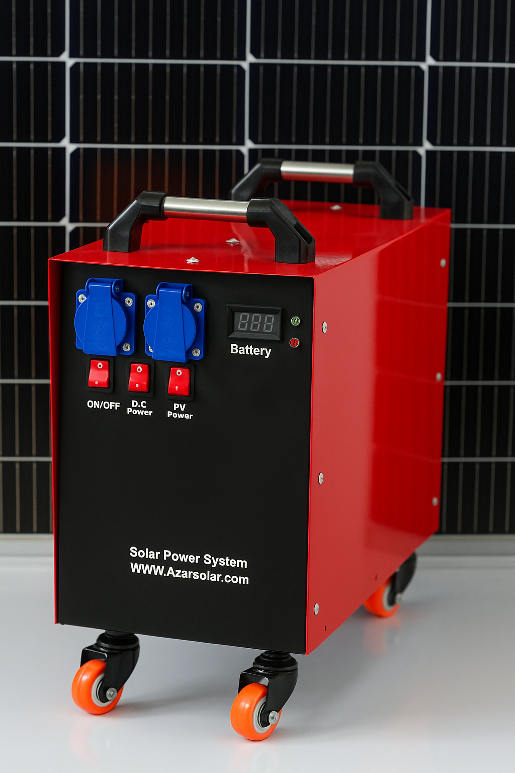 ژنراتور خورشیدی سیار ژنراتور خورشیدی سیار آذرسولار