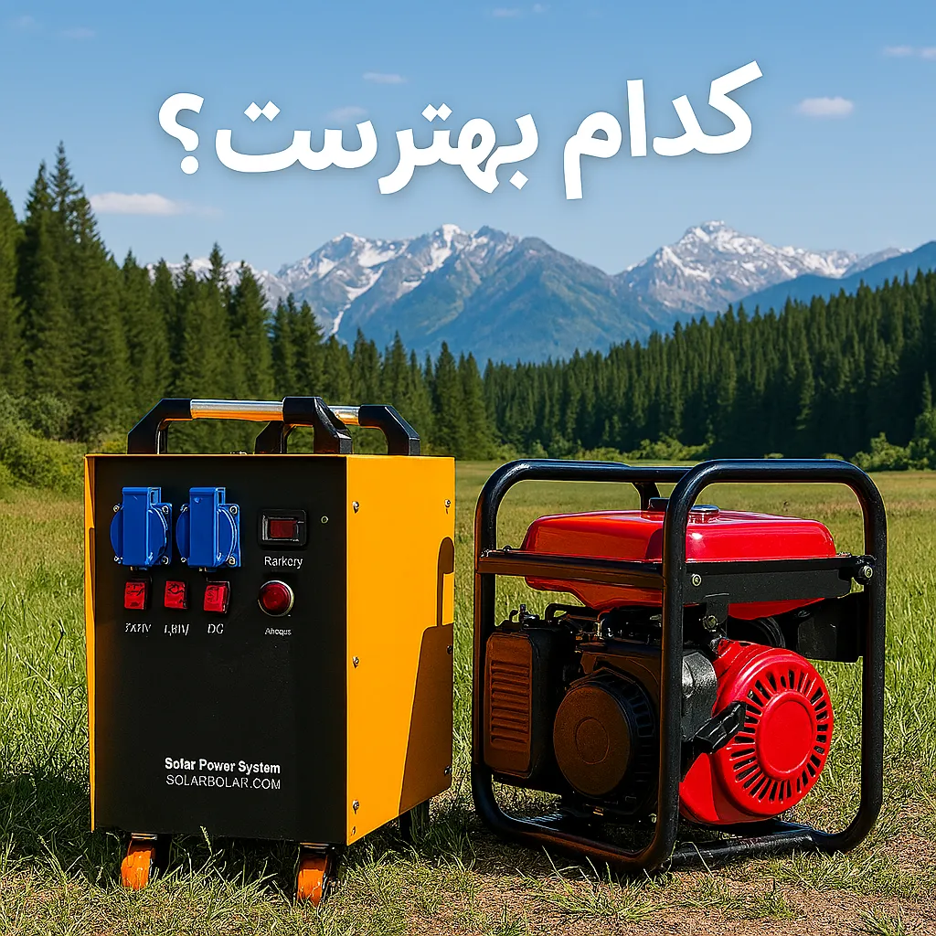 مقایسه ژنراتور خورشیدی