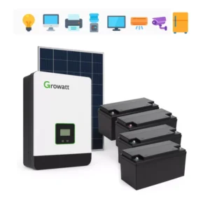 پکیج خورشیدی ۶ کیلووات همراه پنل و باتری