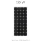 پنل خورشیدی 150 وات مونو کریستال برند ISOLA