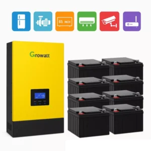 پکیج خورشیدی برق اضطراری۳ساعته آذر سولار مدل AZ6KW