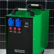 ژنراتور برق خورشیدی سیار