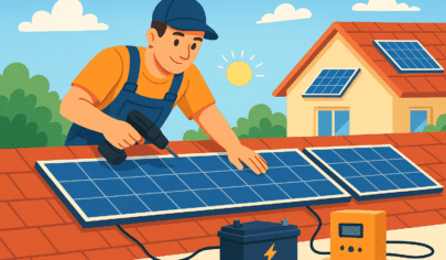 نصب پکیج خورشیدی